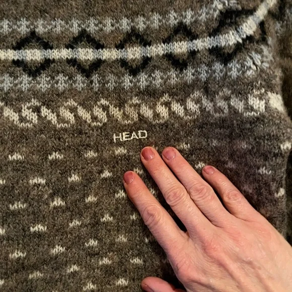 Head woman’s Vintage Ski Sweater - Crewnevk - Picture 5 of 9